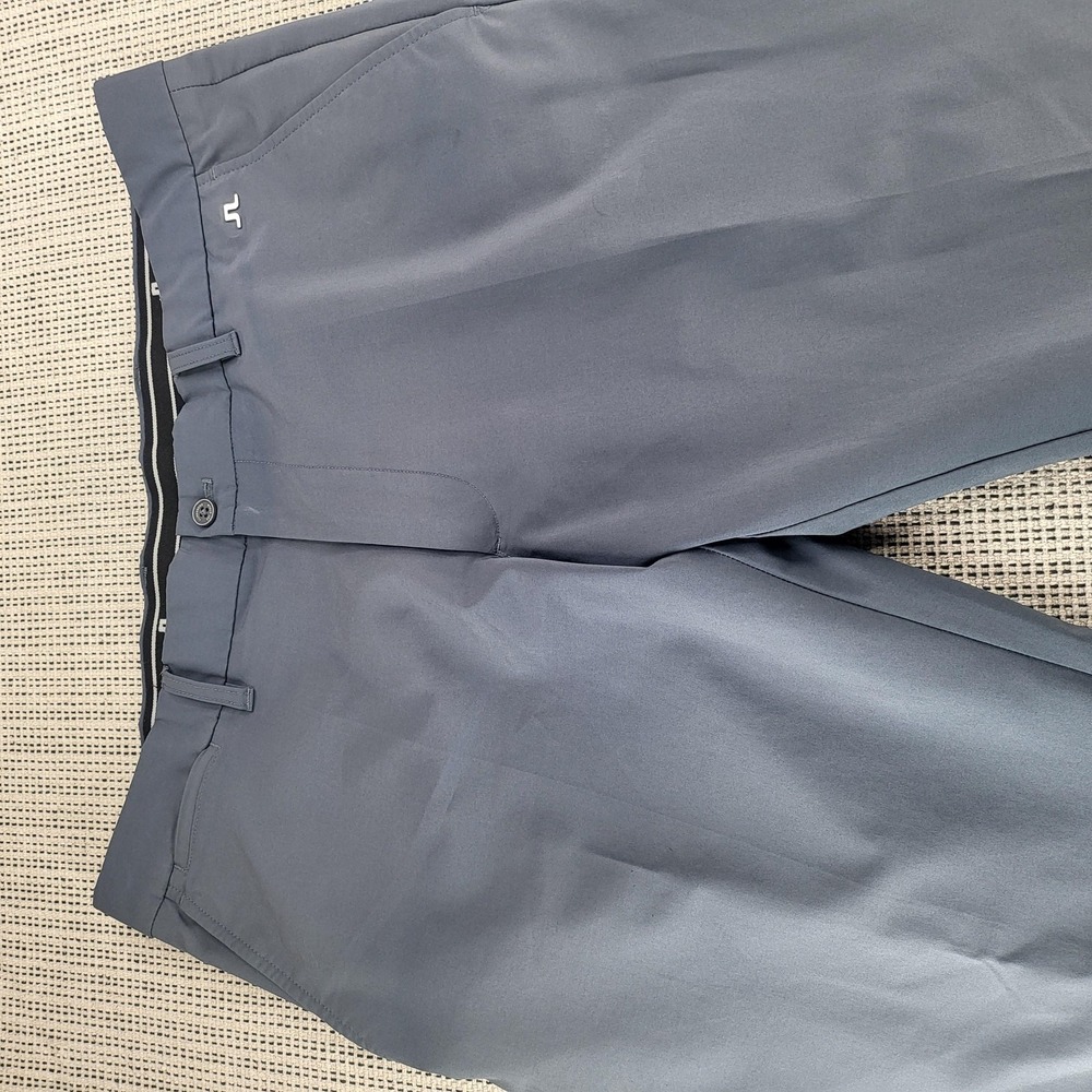 J.Lindeberg Pants Mens 36x32 Blue Tight Fit Chino Golf Performance‎ Casual